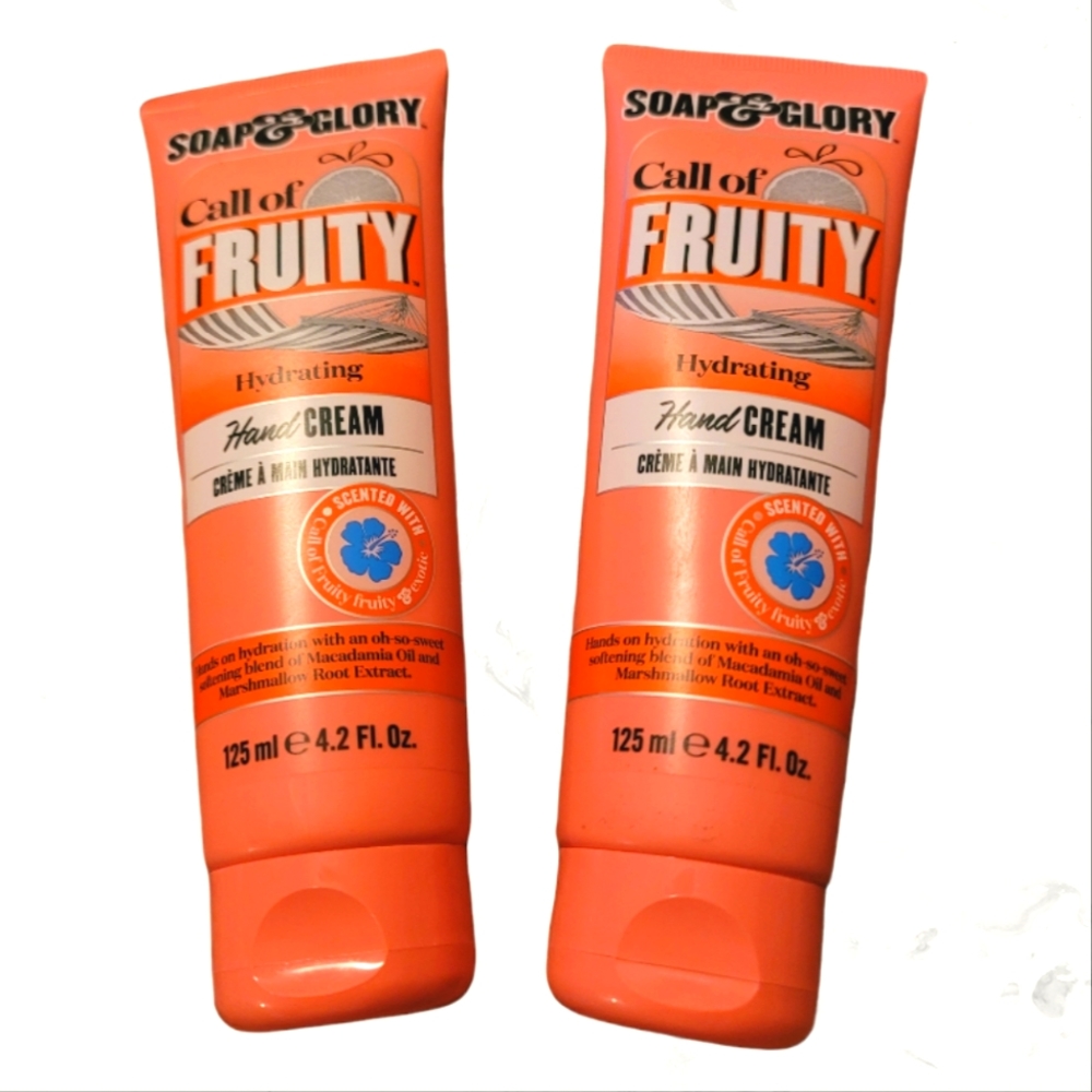 Set of Soap & Glory Hydrating Hand Cream Set of (2) 4.2oz